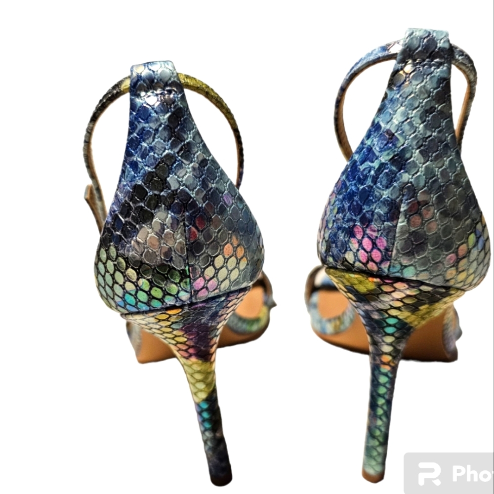 Steve Madden Soph Snakeskin heels - Picture 5 of 9